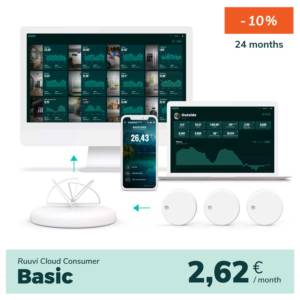 Ruuvi Cloud -pilvitilaus - Ruuvi Cloud Consumer Basic, 24 kuukautta